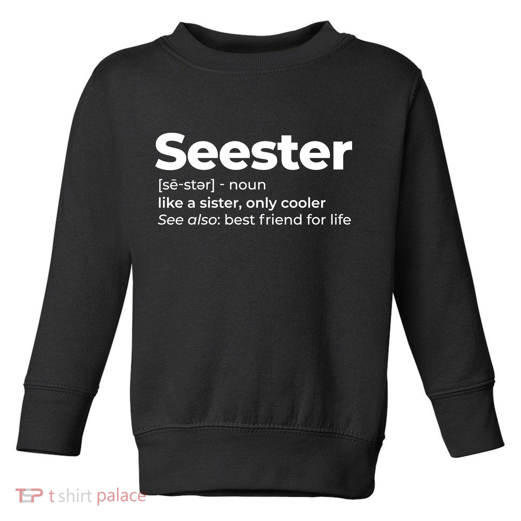 Seester Definition Best Friend For Life Toddler Sweatshirt