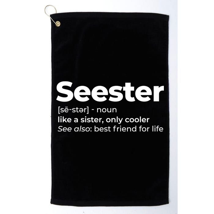 Seester Definition Best Friend For Life Golf Towel