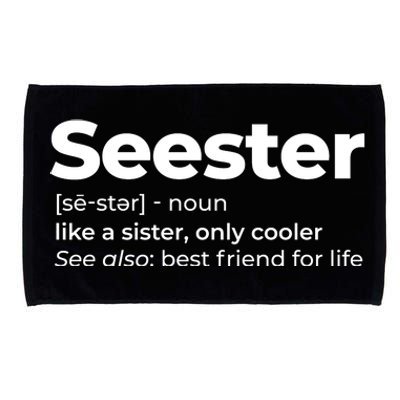 Seester Definition Best Friend For Life Microfiber Hand Towel