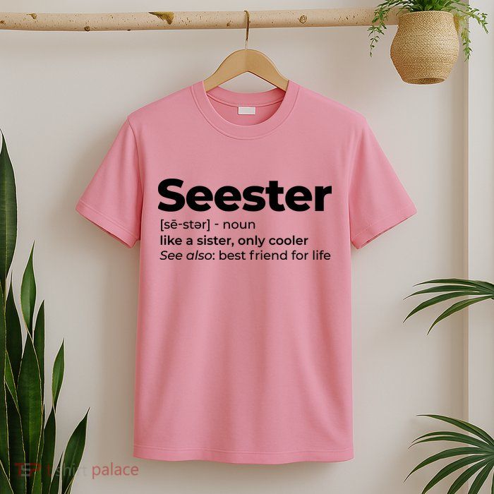 Seester Definition Best Friend For Life T-Shirt
