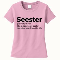Seester Definition Best Friend For Life Womens T-Shirt