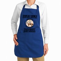Sweat Dries Blood Clots Bones Heal Western Cow Horse Gift Apron