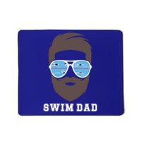 Swim Dad Beard Swimming Dad Of A Swimmer Father Cute Gift Mousepad