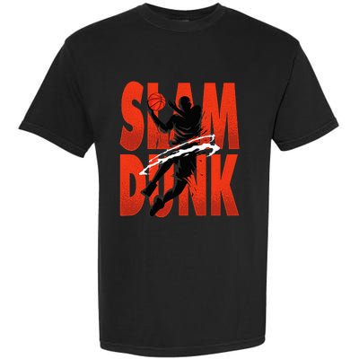 Slam Dunk Basketball Player Hoops Coach Garment-Dyed Heavyweight T-Shirt