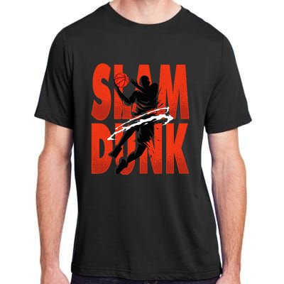 Slam Dunk Basketball Player Hoops Coach Adult ChromaSoft Performance T-Shirt