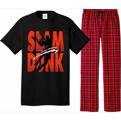 Slam Dunk Basketball Player Hoops Coach Pajama Set