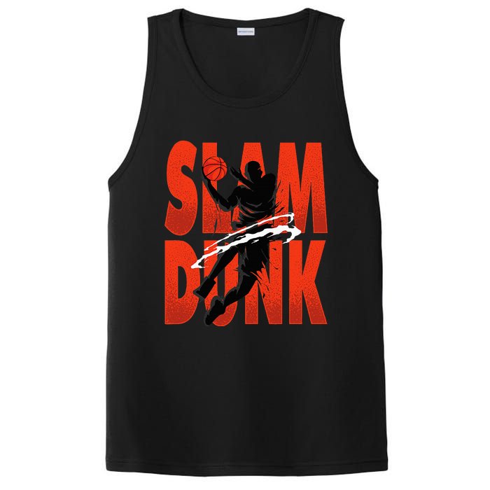 Slam Dunk Basketball Player Hoops Coach PosiCharge Competitor Tank