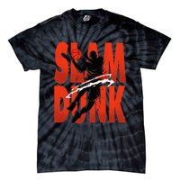 Slam Dunk Basketball Player Hoops Coach Tie-Dye T-Shirt