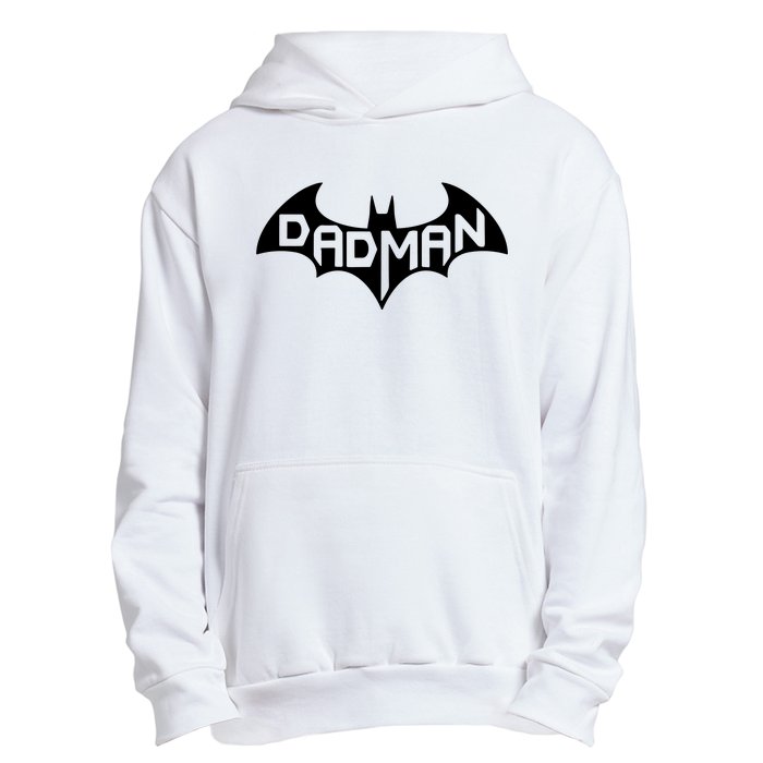 Super Dadman Bat Hero Funny Urban Pullover Hoodie