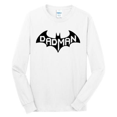 Super Dadman Bat Hero Funny Tall Long Sleeve T-Shirt