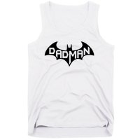 Super Dadman Bat Hero Funny Tank Top