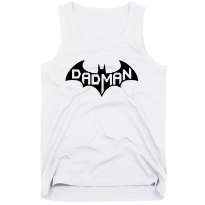 Super Dadman Bat Hero Funny Tank Top