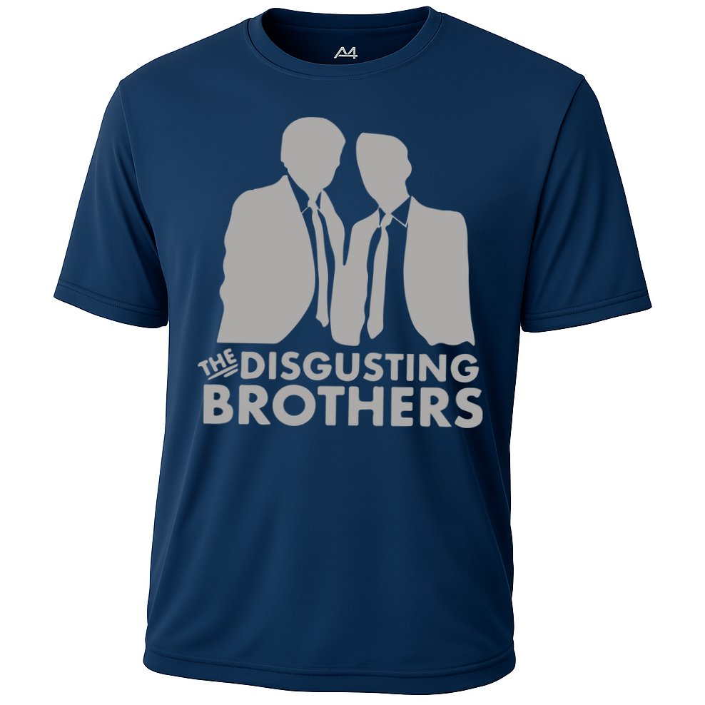 Succession Disgusting Brothers Adult Cooling Performance Crew T-Shirt