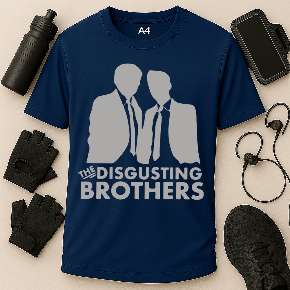 Succession Disgusting Brothers Adult Cooling Performance Crew T-Shirt