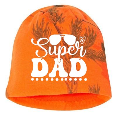 Super Dad Blessed Dad Fathers Day Kati - Camo Knit Beanie