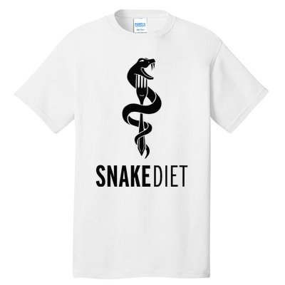 Snake Diet Black Tall T-Shirt