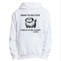 Silly Dogs Born To Be Cute Forced To Be Chubby Cute Urban Pullover Hoodie