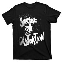 Social Distortion Black Splatter Smiley T-Shirt