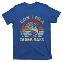 Sunset Dont Be Dumb Bass Fishing T-Shirt