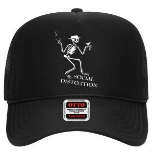 Socials Distortion Band High Crown Mesh Back Trucker Hat