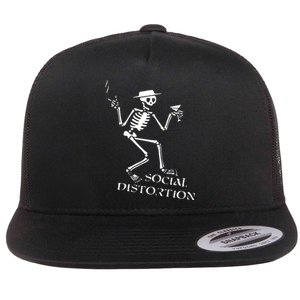 Socials Distortion Band Flat Bill Trucker Hat