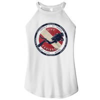 Scuba Dive Caribbean Women’s Perfect Tri Rocker Tank