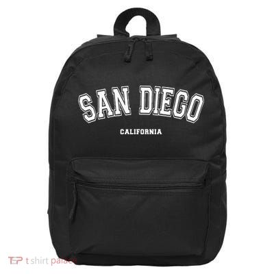 San Diego California 16 in Basic Backpack