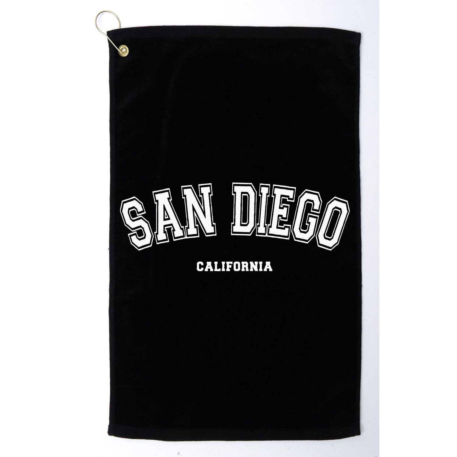 San Diego California Golf Towel