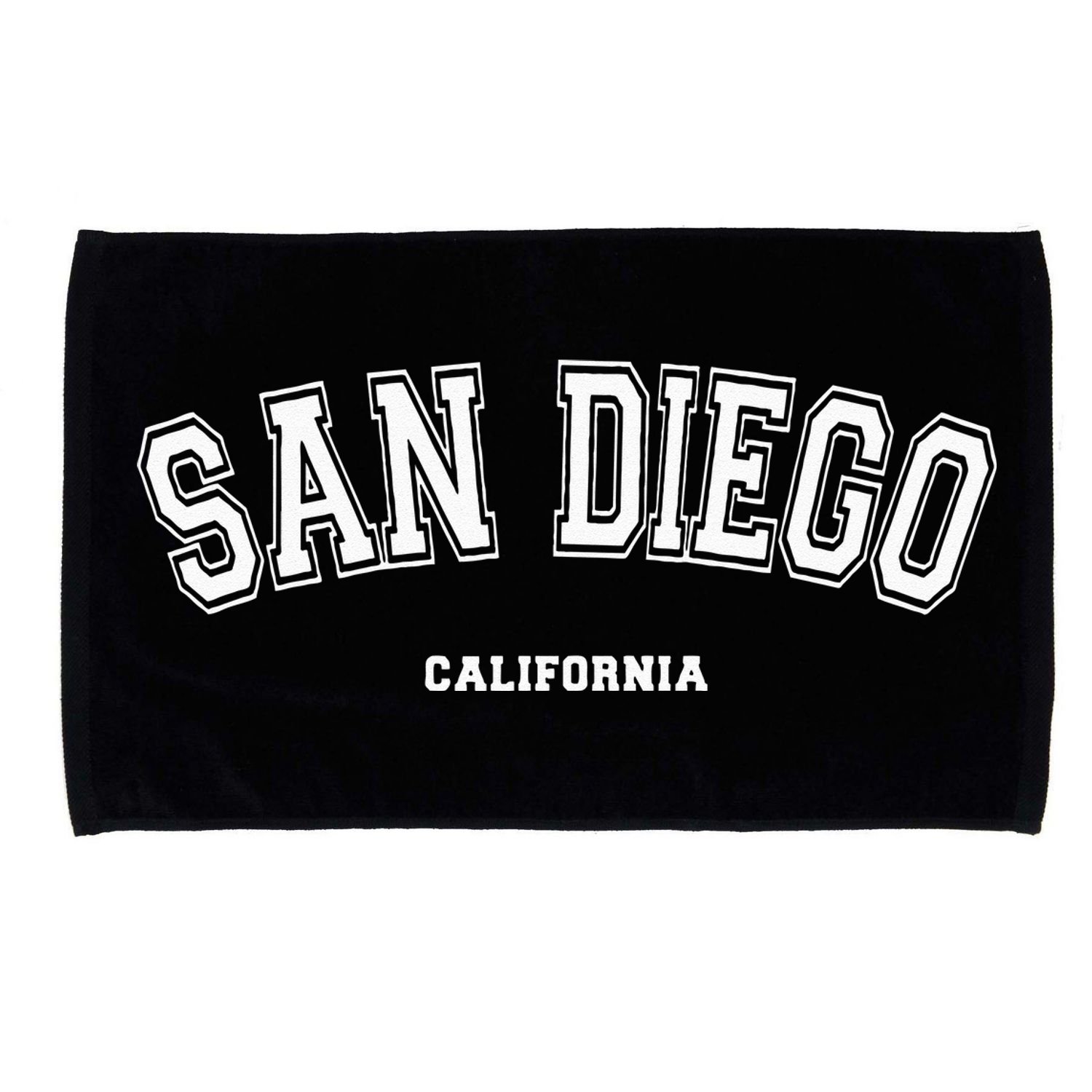 San Diego California Microfiber Hand Towel