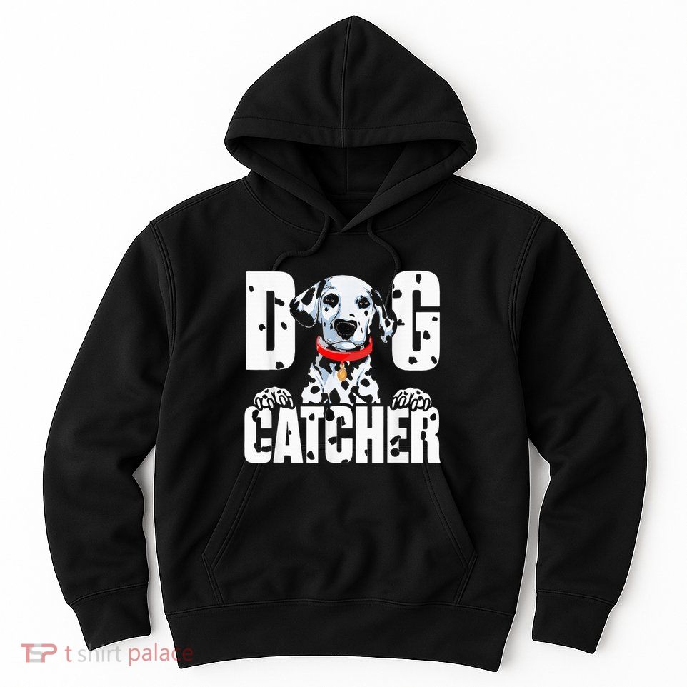 Soft Dog Catcher Costume Dalmatian Easy Family Costume Hoodie