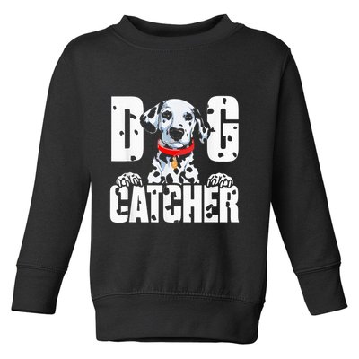 Soft Dog Catcher Costume Dalmatian Easy Family Costume Toddler Sweatshirt
