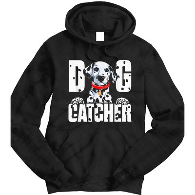 Soft Dog Catcher Costume Dalmatian Easy Family Costume Tie Dye Hoodie