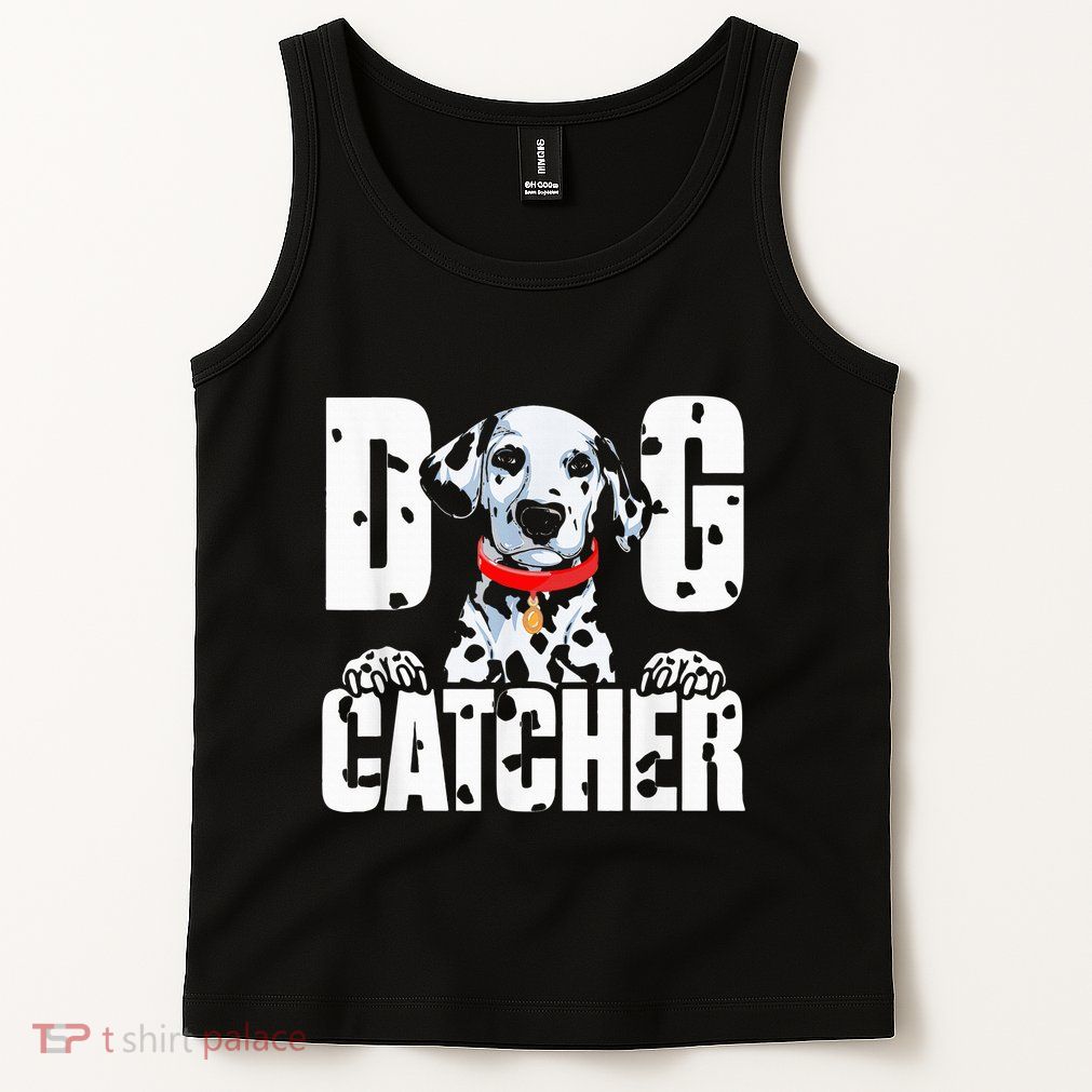 Soft Dog Catcher Costume Dalmatian Easy Family Costume Tank Top