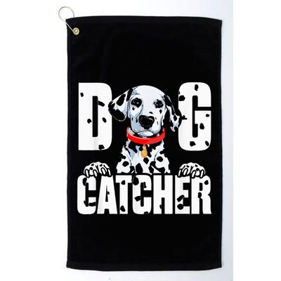 Soft Dog Catcher Costume Dalmatian Easy Family Costume Golf Towel
