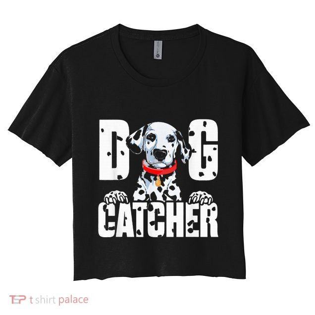 Soft Dog Catcher Costume Dalmatian Easy Family Costume Crop Top