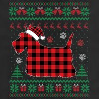 Scottie Dog Christmas Pajama Red Plaid Scottish Ugly Sweater 15oz Campfire Ceramic Mug