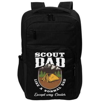 Scout Dad Camping Scouting Tent Scout Leader Scout Impact Tech Backpack