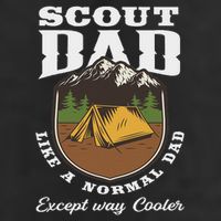 Scout Dad Camping Scouting Tent Scout Leader Scout 15oz Campfire Ceramic Mug