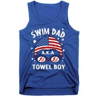 Swim Dad Coach Swimmer Trainer Athlete Swimming Styles Sport Gift Tank Top