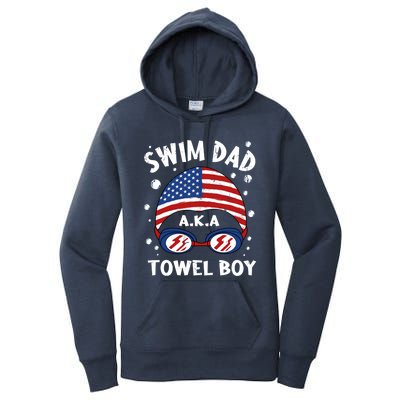 Swim Dad Coach Swimmer Trainer Athlete Swimming Styles Sport Gift Women's Pullover Hoodie