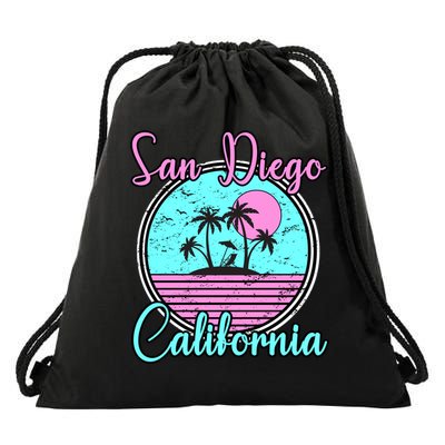 San Diego California Funny Gift Ca Beach Travel Souvenir Funny Gift Drawstring Bag