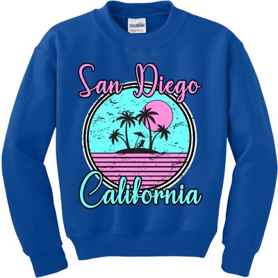 San Diego California Funny Gift Ca Beach Travel Souvenir Funny Gift Kids Sweatshirt