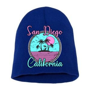 San Diego California Funny Gift Ca Beach Travel Souvenir Funny Gift Short Acrylic Beanie