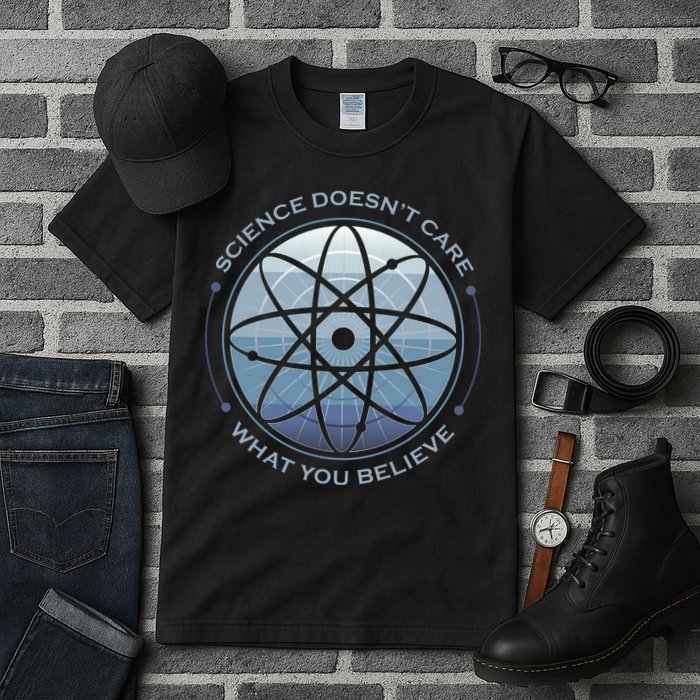 Science Doesn't Care What You Believe Tall T-Shirt