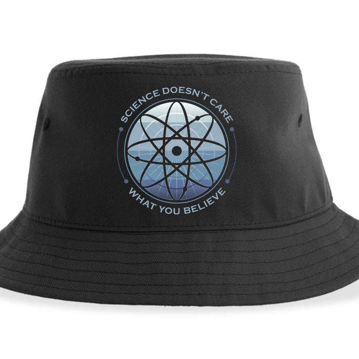 Science Doesn't Care What You Believe Sustainable Bucket Hat