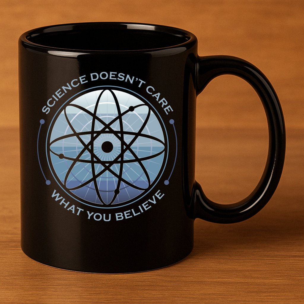 Science Doesn't Care What You Believe 11oz C Handle Ceramic Mug