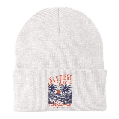 San Diego California Vintage Summer Beanie
