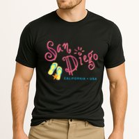 San Diego California Cooling Performance Crew T-Shirt