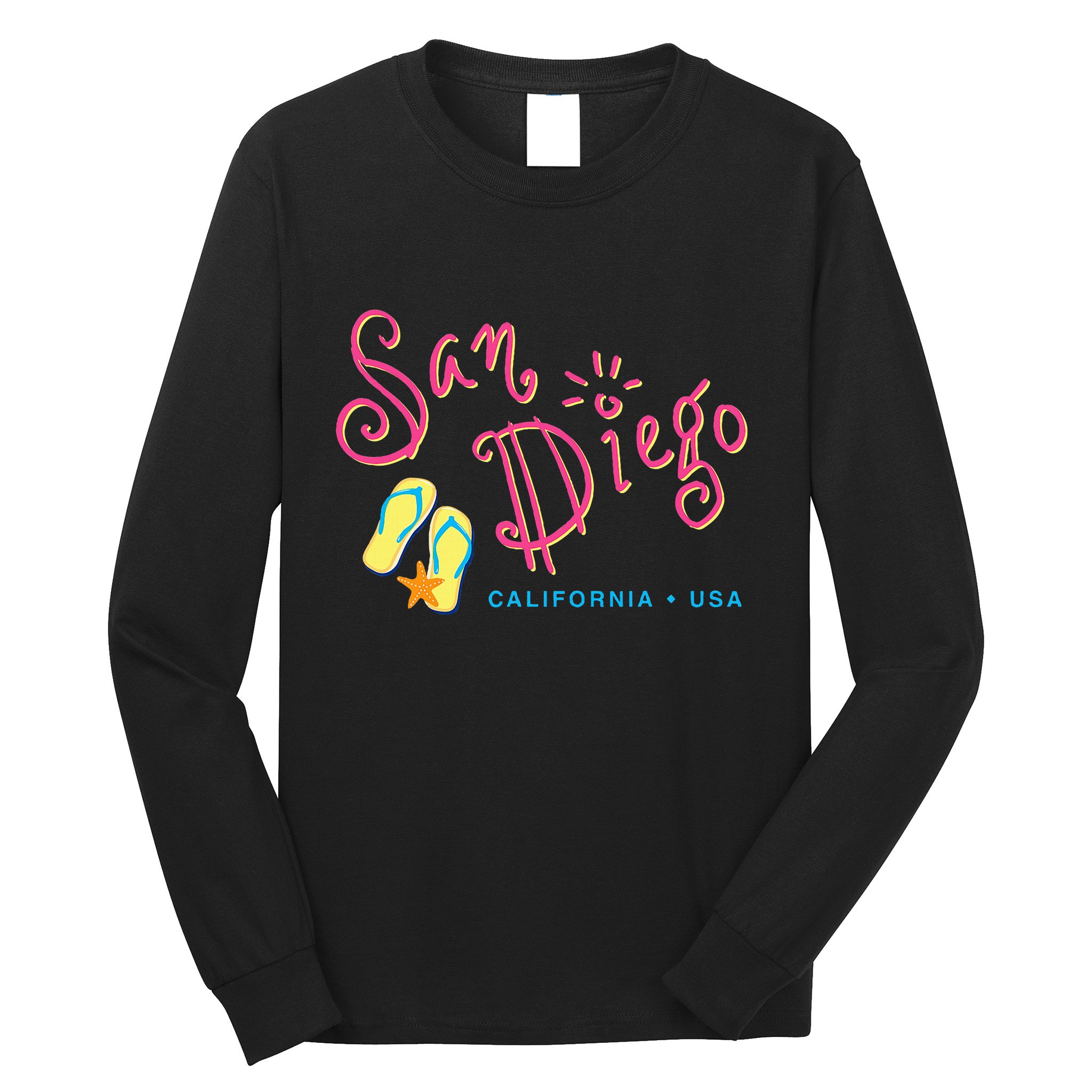 San Diego California Long Sleeve Shirt