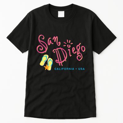 San Diego California Tall T-Shirt